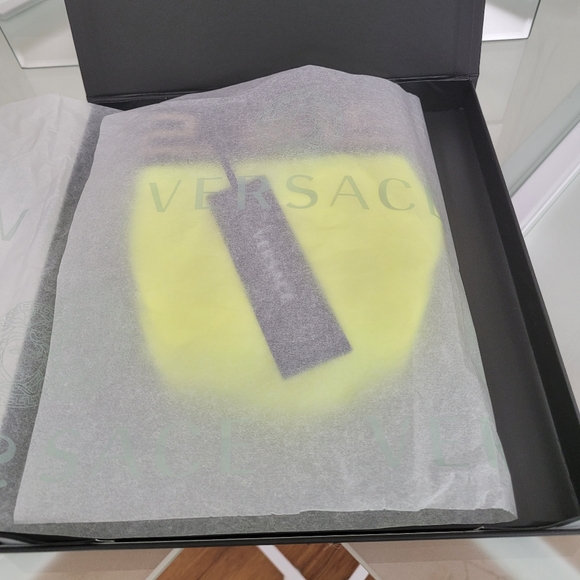 VERSACE MEN'S GRECA BORDER SWIM BRIEFS IT 4 NEW WITH TAGS - Picture 7 of 8